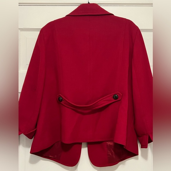 Talbots Woman Red Blazer - 16W - Picture 6 of 6